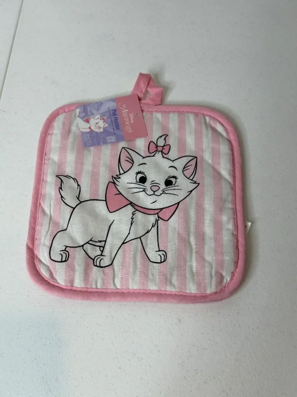 Disney Aristocats Marie Pink Pot Holder Mini Mitt Kitchen Set